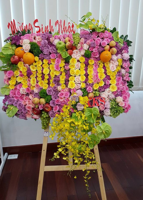 hoa chúc mừng độc lạ