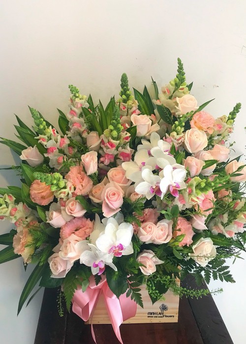 Hoa sinh nhật hồng