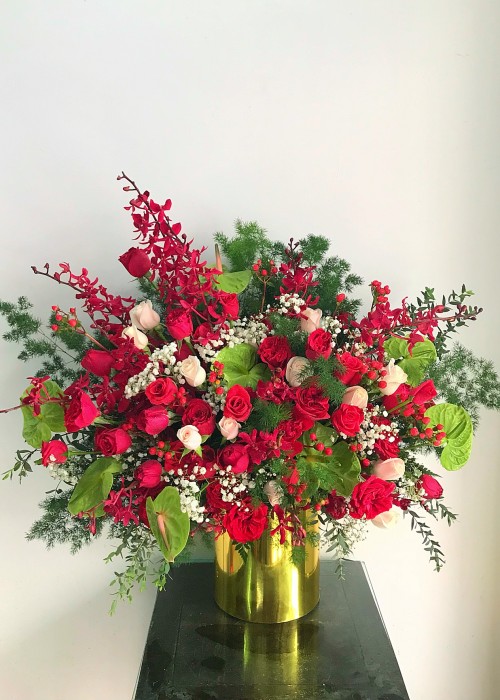 Hộp hoa hạnh phúc