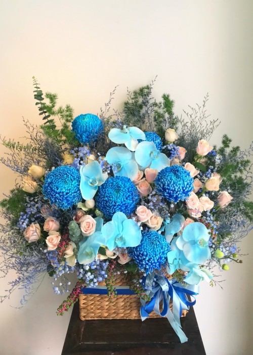 Giỏ hoa hạnh phúc