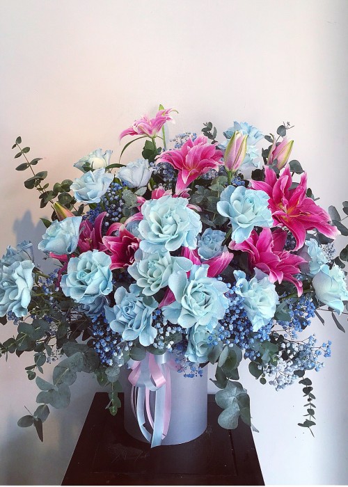 Hộp hoa sang trọng