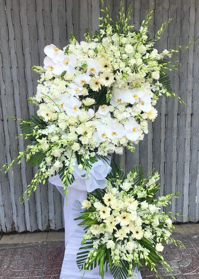 Kệ hoa tang 2 tầng 