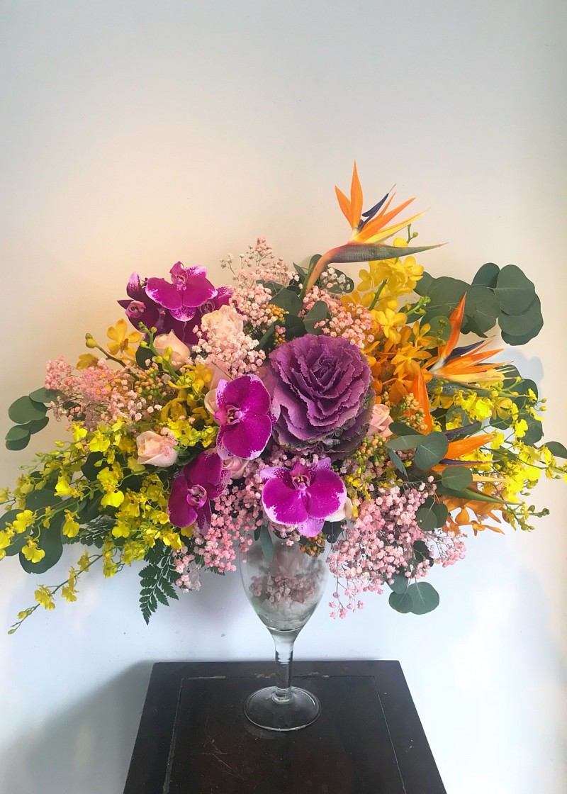 Bình hoa kết hợp